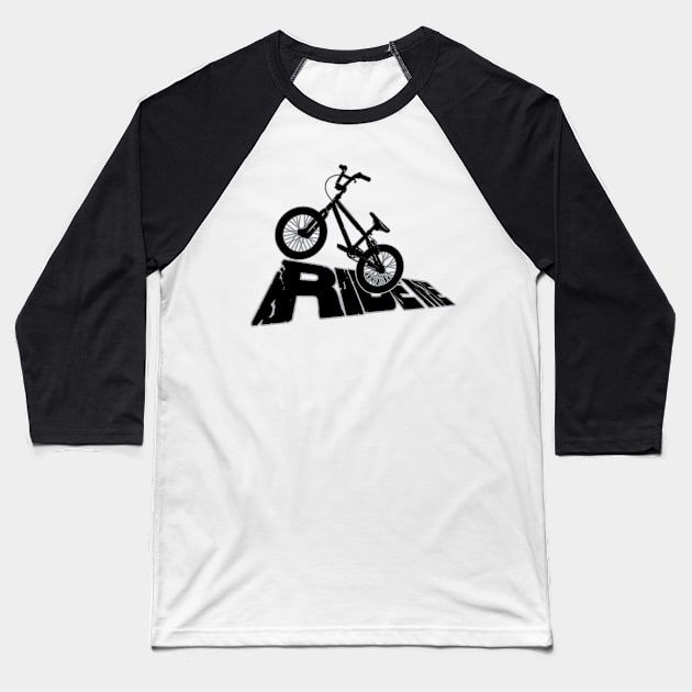 bmx ride me Baseball T-Shirt by hottehue